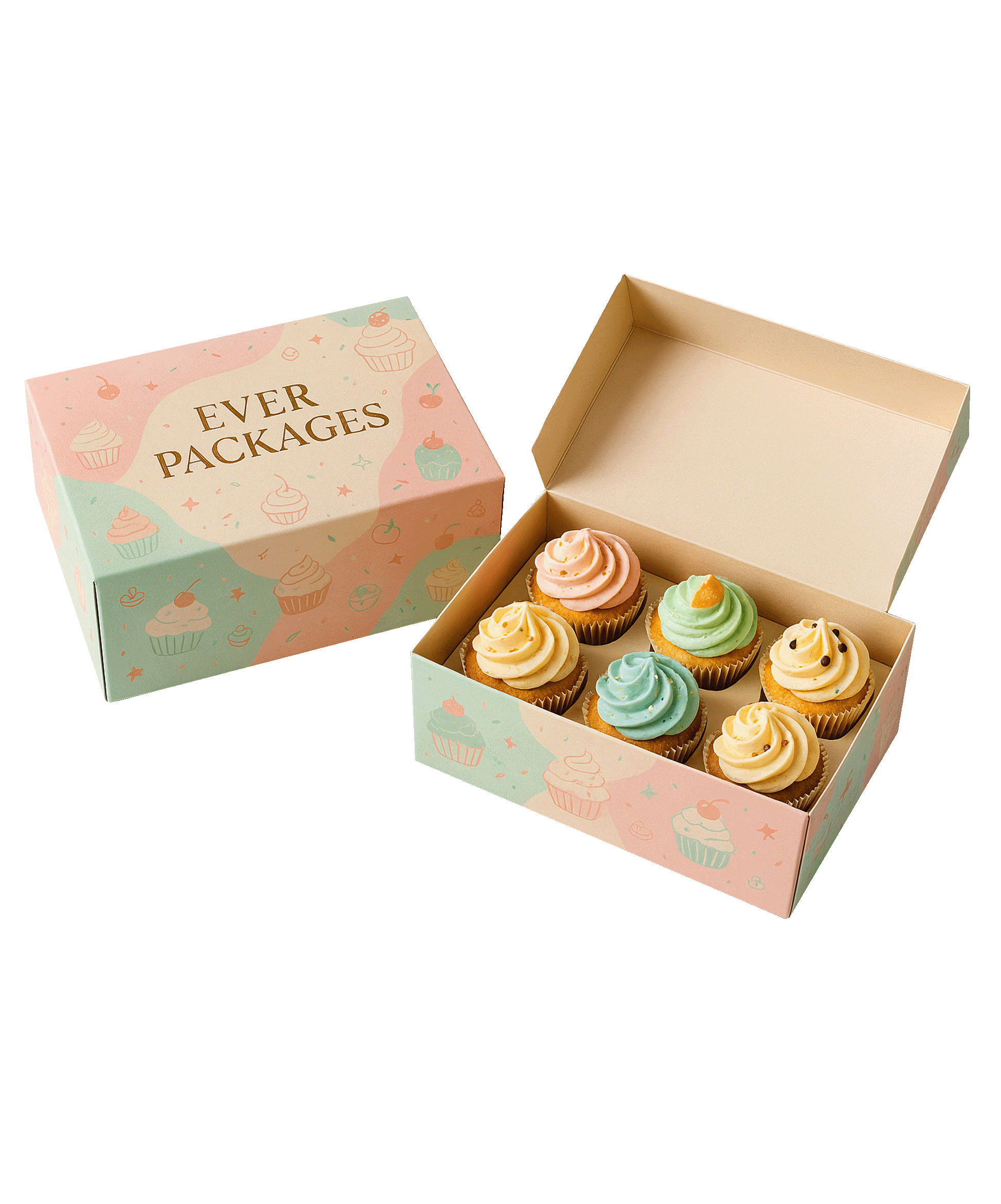 Cup Cake Box