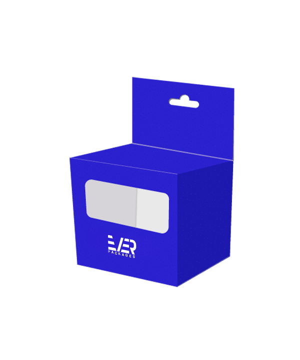 Hanging Tab box with Window